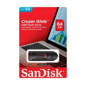 Sandisk Cruzer Glide 2.0/3.0 Flashdrive 64GB