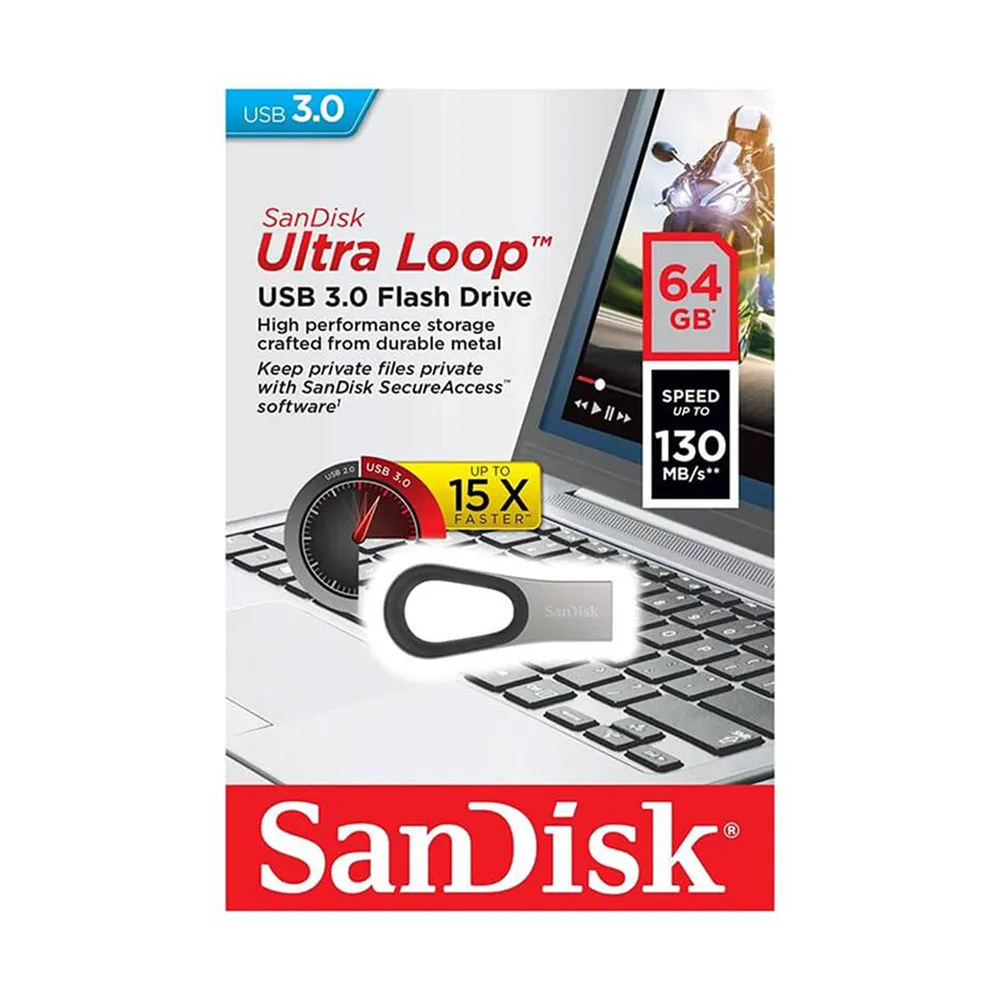 Sandisk Flash Loop USB 3.0 64GB