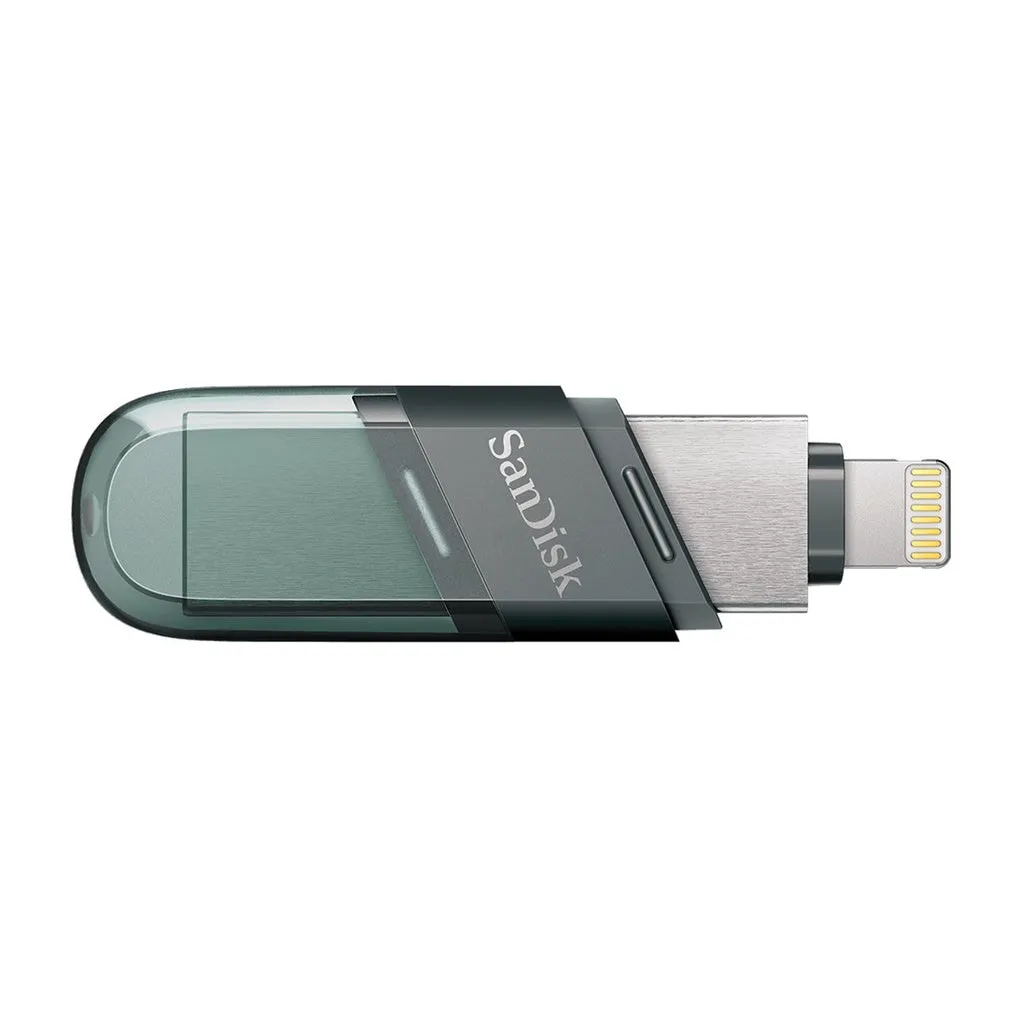 Sandisk Ixpand Flash Drive Flip OTG USB for iPhone & iPad (32GB/64GB/128GB) SDIX90N