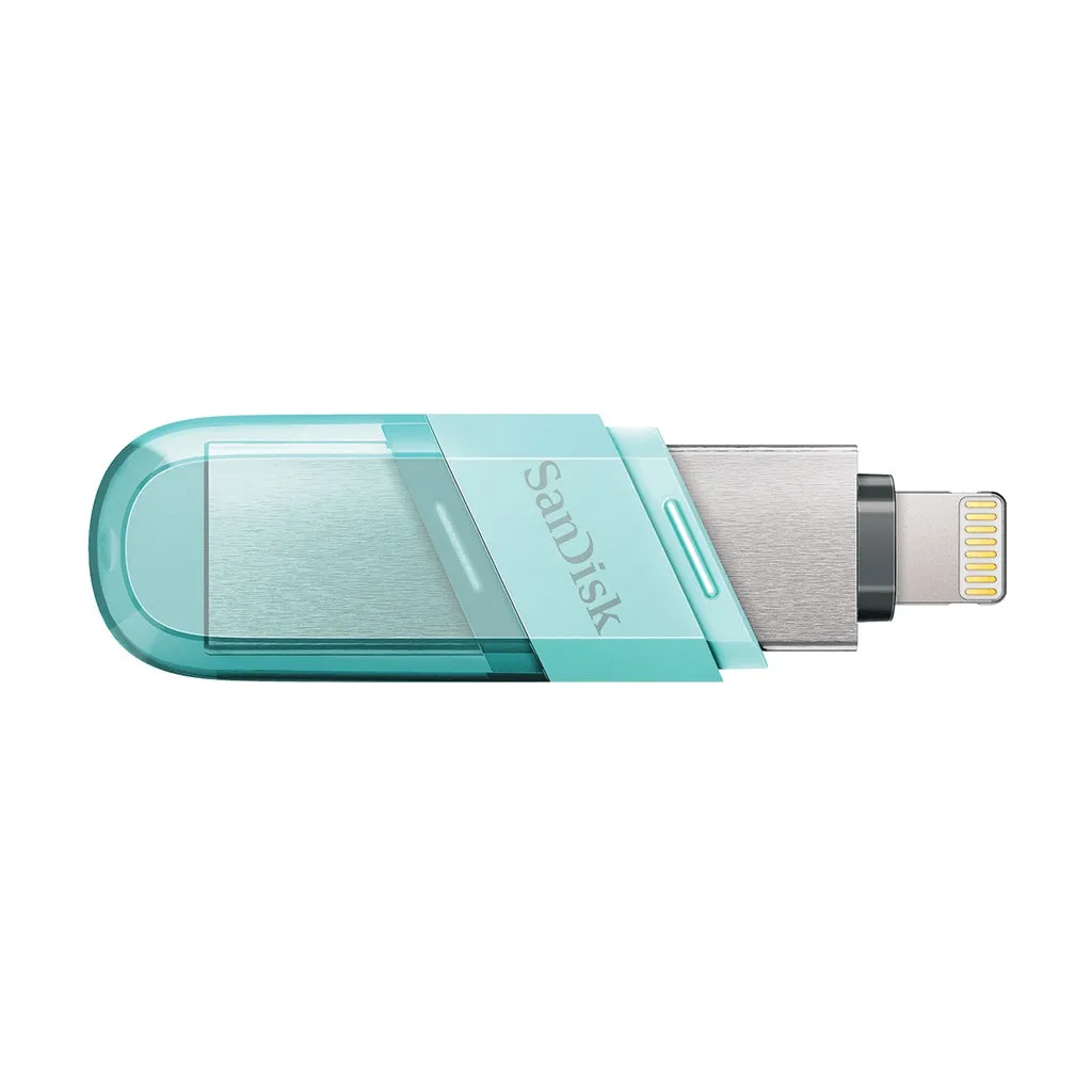 Sandisk Ixpand Flash Drive Flip OTG USB for iPhone & iPad (32GB/64GB/128GB) SDIX90N
