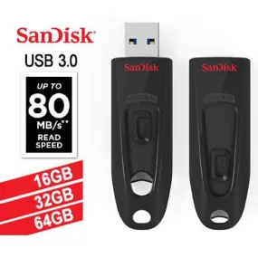 SanDisk Ultra CZ48 128G USB 3.0 Flash Drive (SDCZ48-128G)