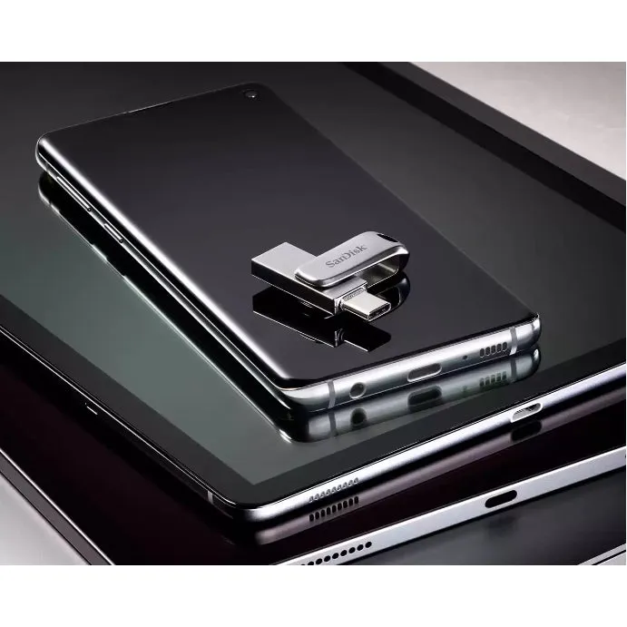 SanDisk Ultra Dual Drive Luxe USB Type-C Flash Drive (32GB/64GB/128GB/256GB)
