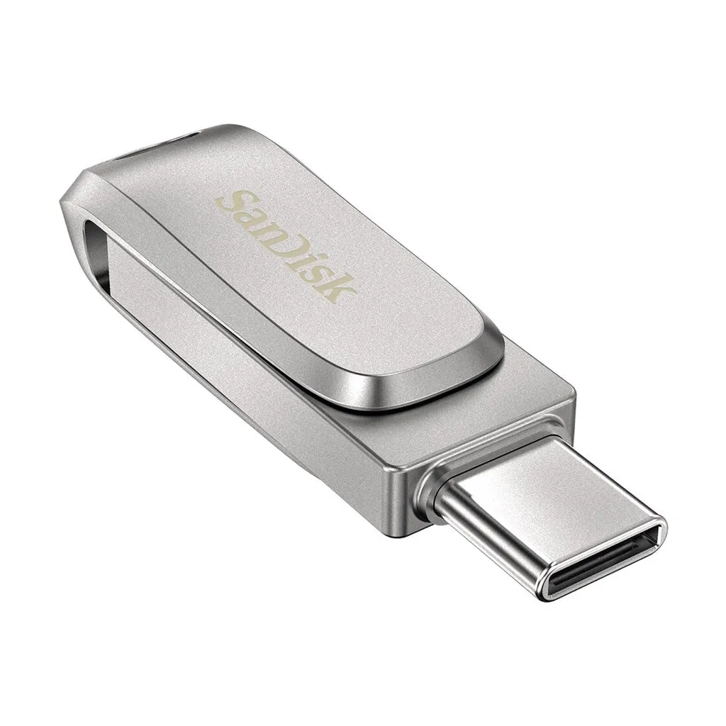SanDisk Ultra Dual Drive Luxe USB Type-C Flash Drive (32GB/64GB/128GB/256GB)