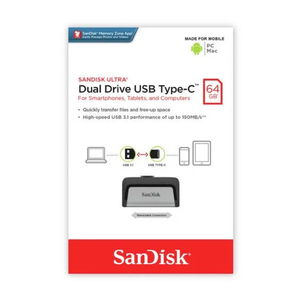 SanDisk Ultra Dual Drive USB Type-C