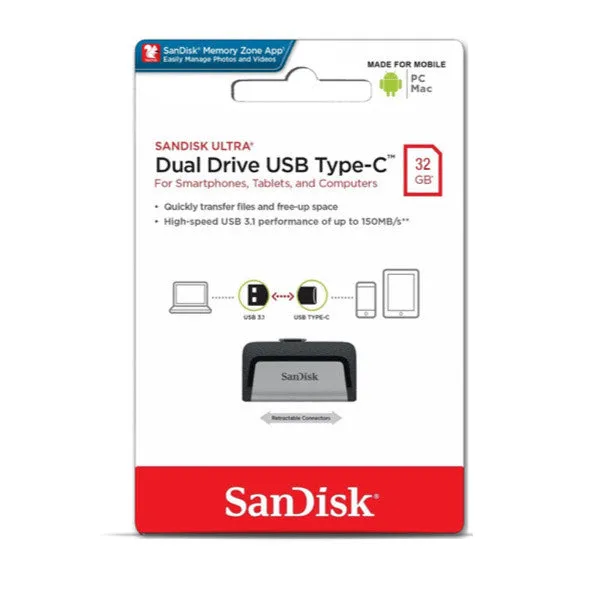 SanDisk Ultra Dual Drive USB Type-C