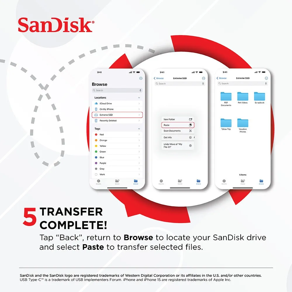 Sandisk Ultra Dual Go OTG Drive USB Type-C ( Black / Blue / Purple / Green ) SDDDC3 ( 32GB / 64GB / 128GB/256GB )