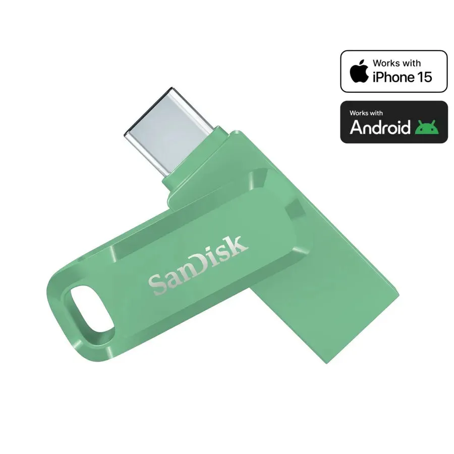 Sandisk Ultra Dual Go OTG Drive USB Type-C ( Black / Blue / Purple / Green ) SDDDC3 ( 32GB / 64GB / 128GB/256GB )