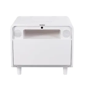 Smart Bedside Table Wireless Charging Bluetooth Audio Fingerprint Lock - Jennyhome