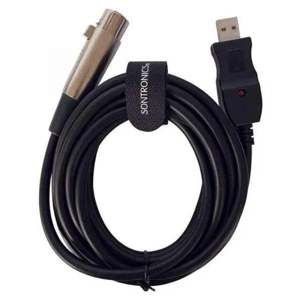 Sontronics XLR to USB-A 3 Meter Converter