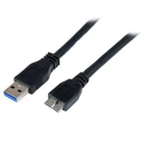 StarTech.com USB3CAUB1M 1m Certified SuperSpeed USB3.0 A to Micro