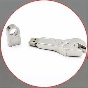 Store Data in Real Hardware | Metal Wrench U Disk: 4GB-128GB
