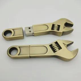 Store Data in Real Hardware | Metal Wrench U Disk: 4GB-128GB