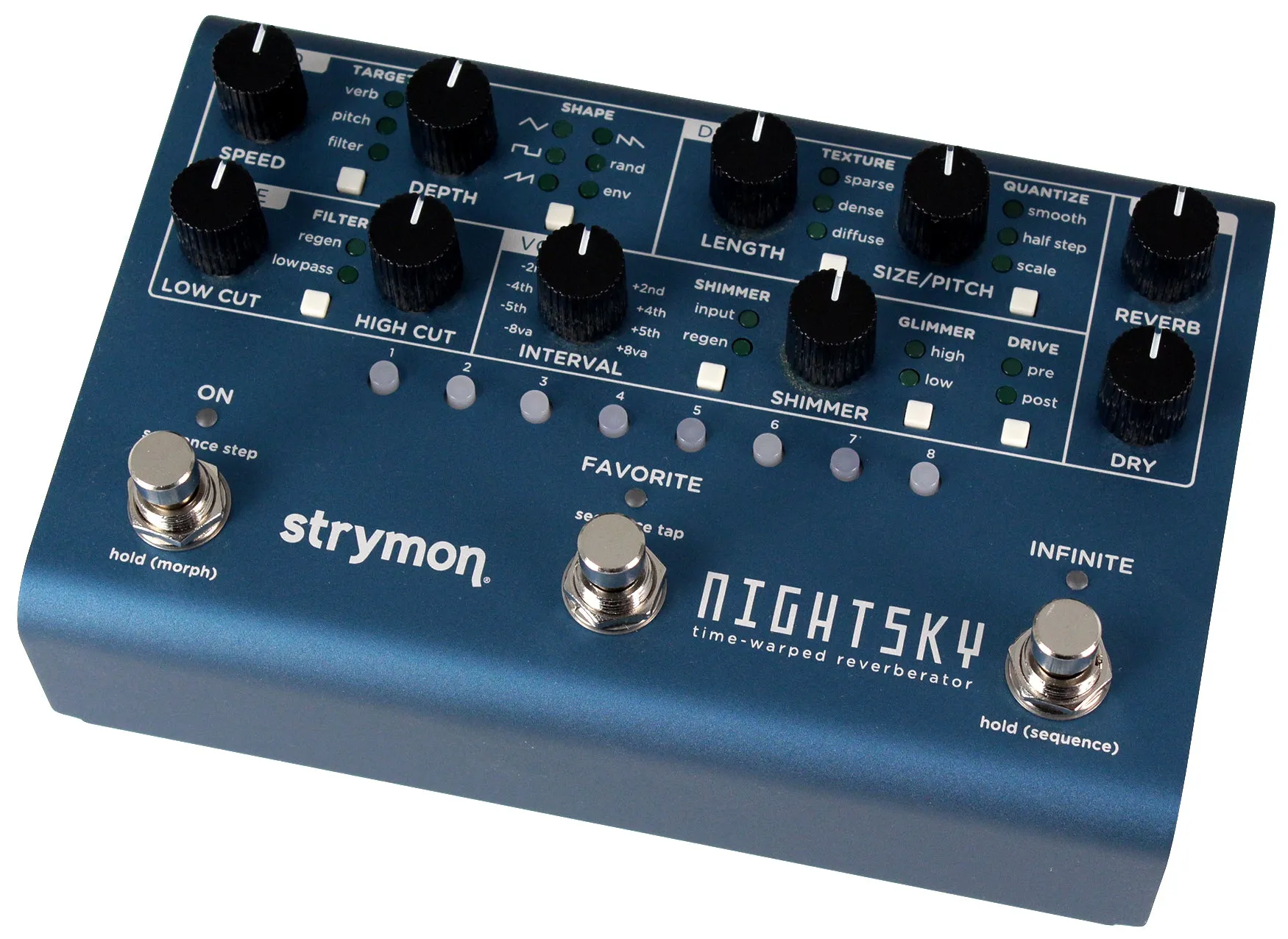 Strymon NightSky Time-Warped Revererator Pedal