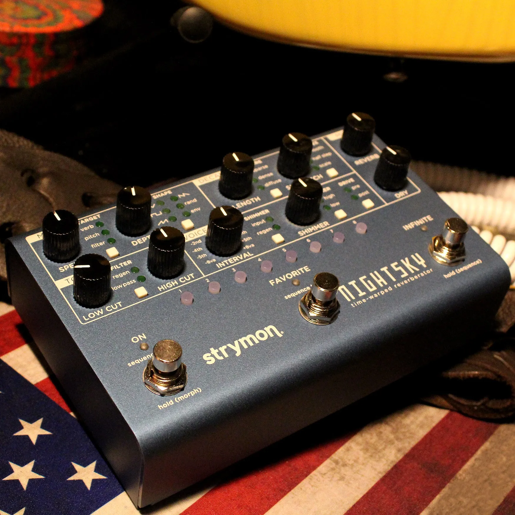 Strymon NightSky Time-Warped Revererator Pedal