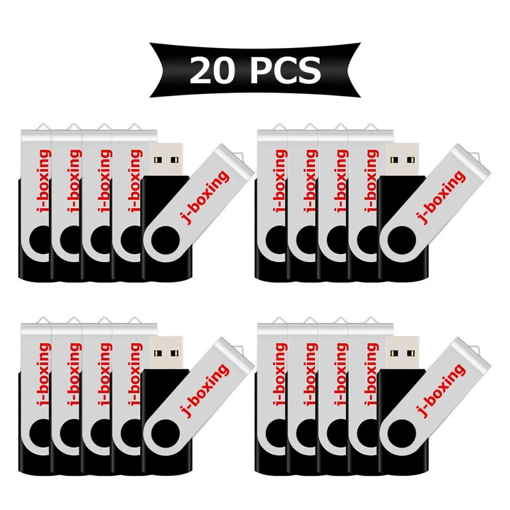 Swivel USB 2.0 20 Pack 128MB USB Flash Drive
