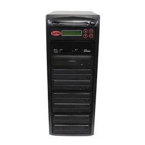 Systor Multi Media Center - Flash Memory Drive (USB/SD/CF/MS/MMC) to Disc Backup   1 to 6 SATA CD/DVD Duplicator - PMBC-6