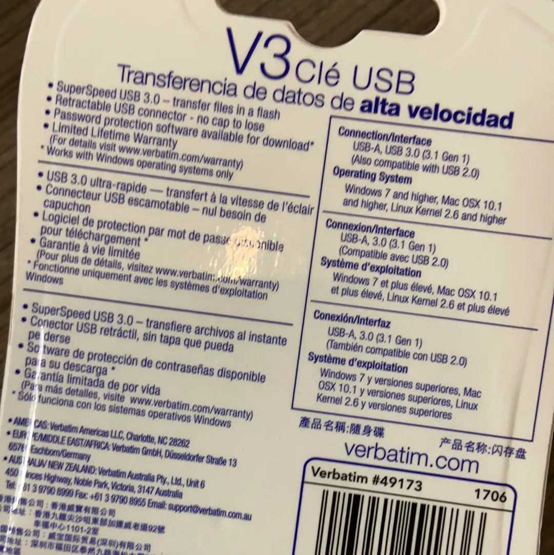 Verbatim-32GB USB