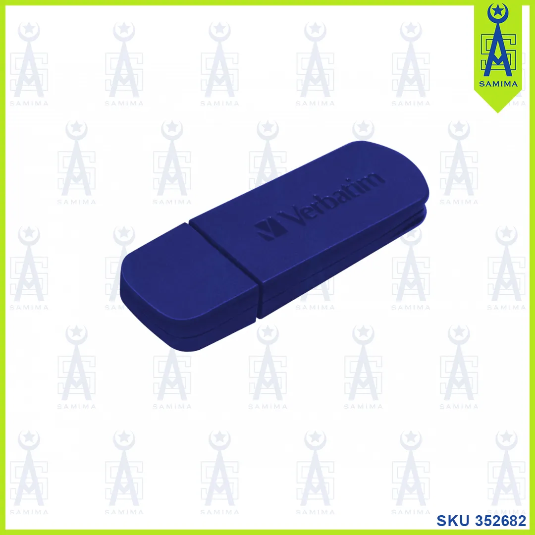 VERBATIM MINI USB DRIVE 16 GB BLUE