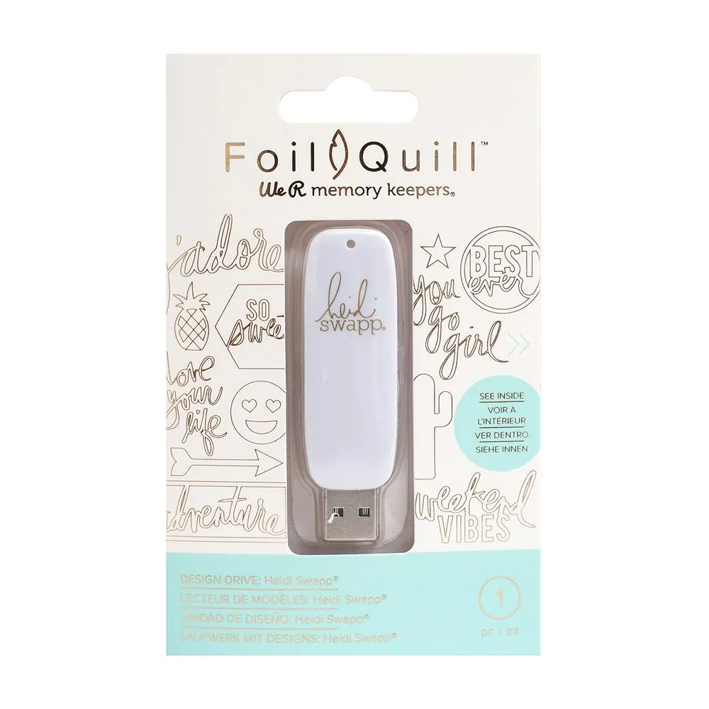 We R Memory Keepers Foil Quill USB Artwork Drive Heidi Swapp*
