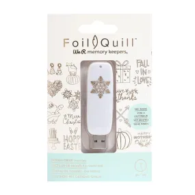 We R Memory Keepers Foil Quill USB Artwork Drive Holiday*