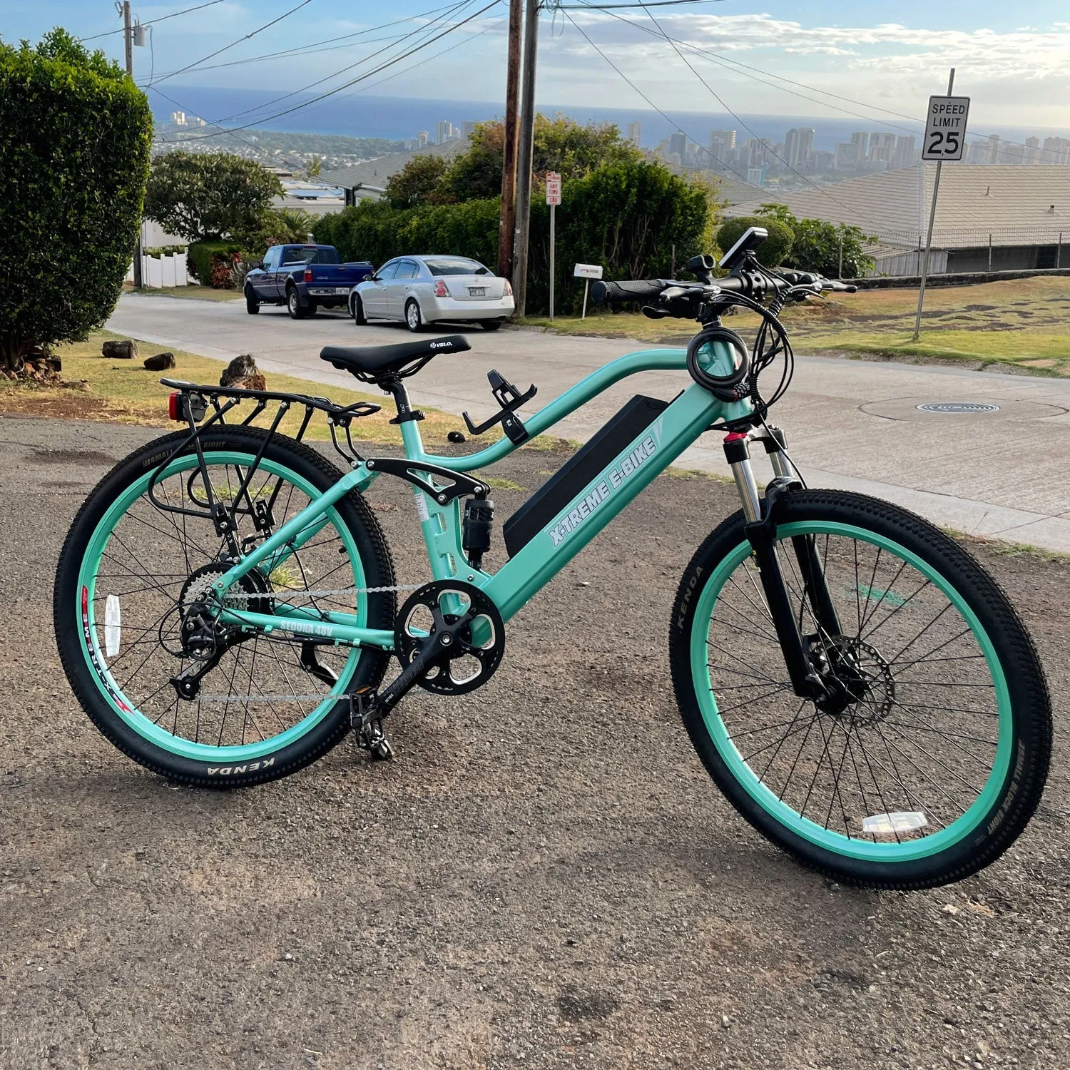 X-Treme Sedona 48V 500W Step-Through Mountain Electric Bike