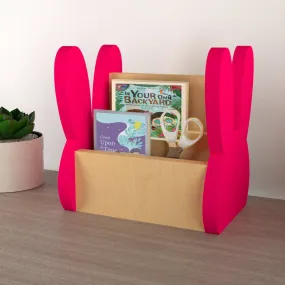 X&Y Cyan Lemon Bunny Organiser - Fluorescent Pink