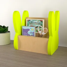 X&Y Cyan Lemon Bunny Organiser - Fluorescent Yellow