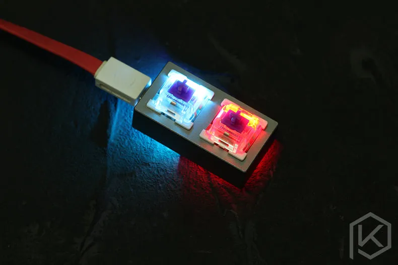 xd002 xiudi 2% Custom Mechanical Keyboard 2 keys Underglow and switch RGB PCB programmed hot-swappable macro key aluminum case