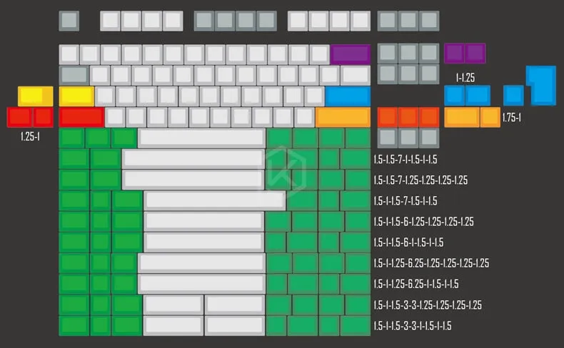 XD87  Custom Mechanical Keyboard Kit 80% Supports TKG-TOOLS  Underglow RGB
