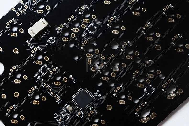 XD87  Custom Mechanical Keyboard Kit 80% Supports TKG-TOOLS  Underglow RGB