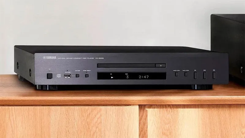 Yamaha CDS303 Single Disc CD Player, Black